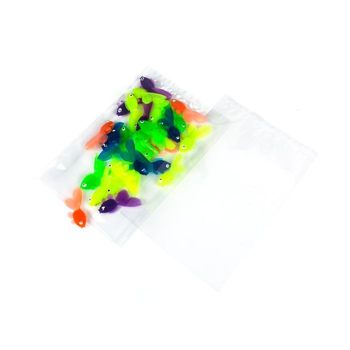 Plastic Bags 12.7x17.8cm Clear Polypropylene (100 pieces) [FP1H57]