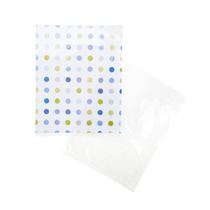 Plastic Bags 12.7x20.3cm Clear Polypropylene (100 pieces) [FP1H58]