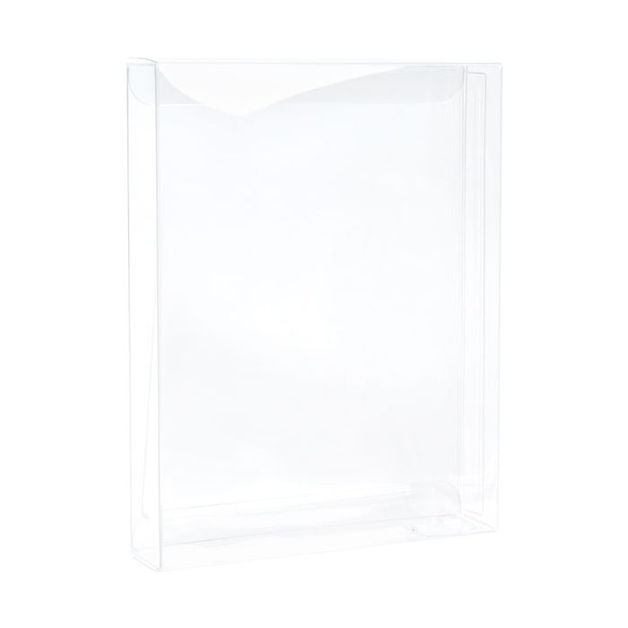 Plastic Gift Boxes 11.4x2.5x15cm Crystal Clear (25 pieces) [FPB117]