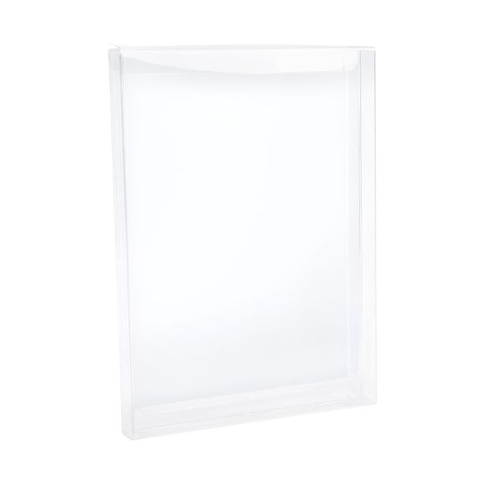 Plastic Gift Boxes 13.7x1.6x18.7cm Crystal Clear (25 pieces) [FPB119]