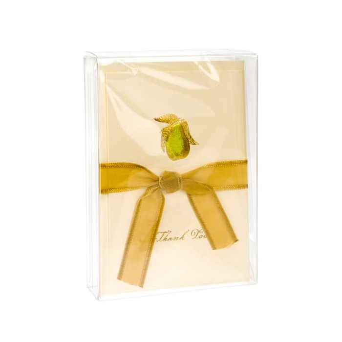 Plastic Gift Boxes 9.5x2.5x13.2cm Crystal Clear (25 pieces) [FPB122]