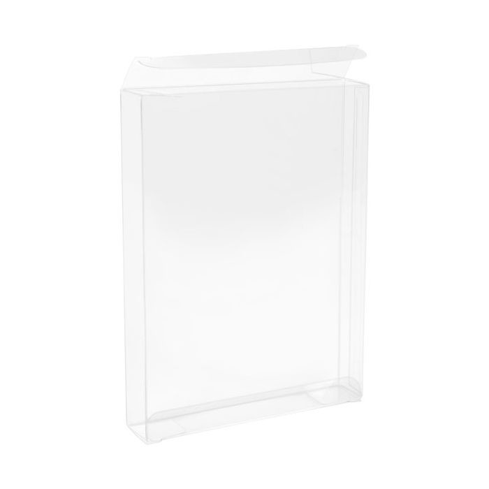 Plastic Gift Boxes 12.4x2.5x16.8cm Crystal Clear (25 pieces) [FPB123]