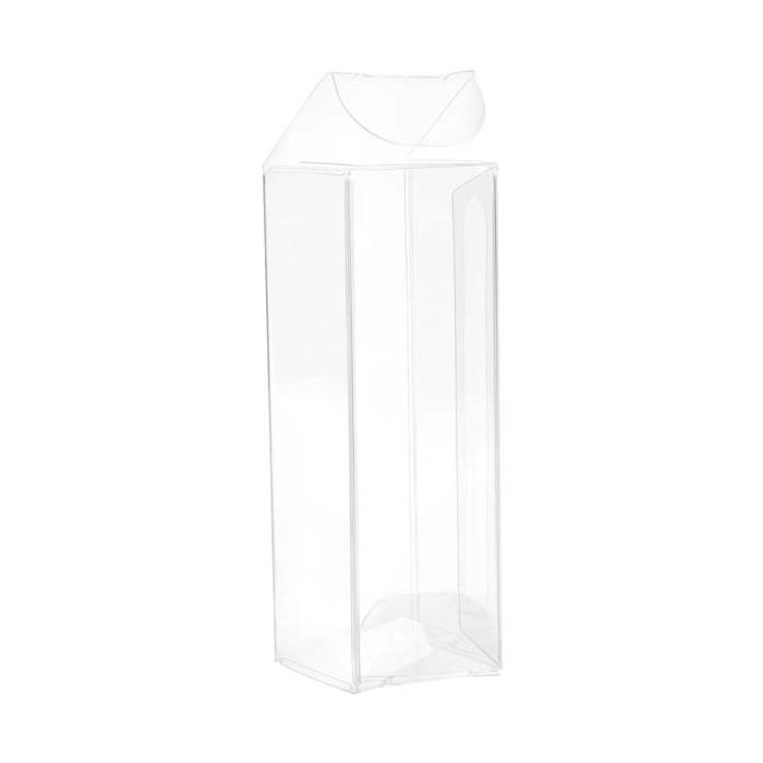 Plastic Gift Boxes 2.5x2.5x7.6cm Crystal Clear (25 pieces) [FPB135]