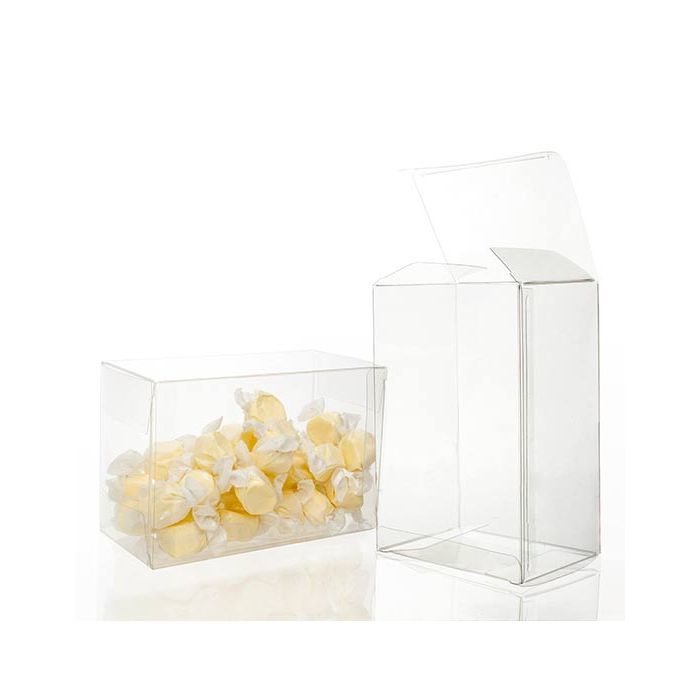 Plastic Gift Boxes 10.3x7.6x15.6cm Crystal Clear (25 pieces) [FPB155]