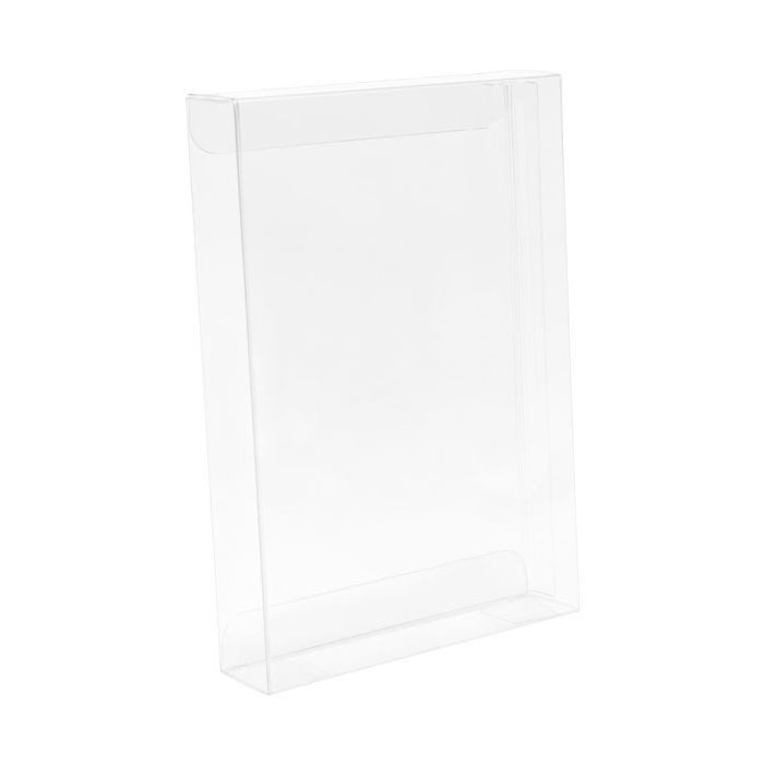 Plastic Gift Boxes 10.5x2.5x15.6cm Crystal Clear