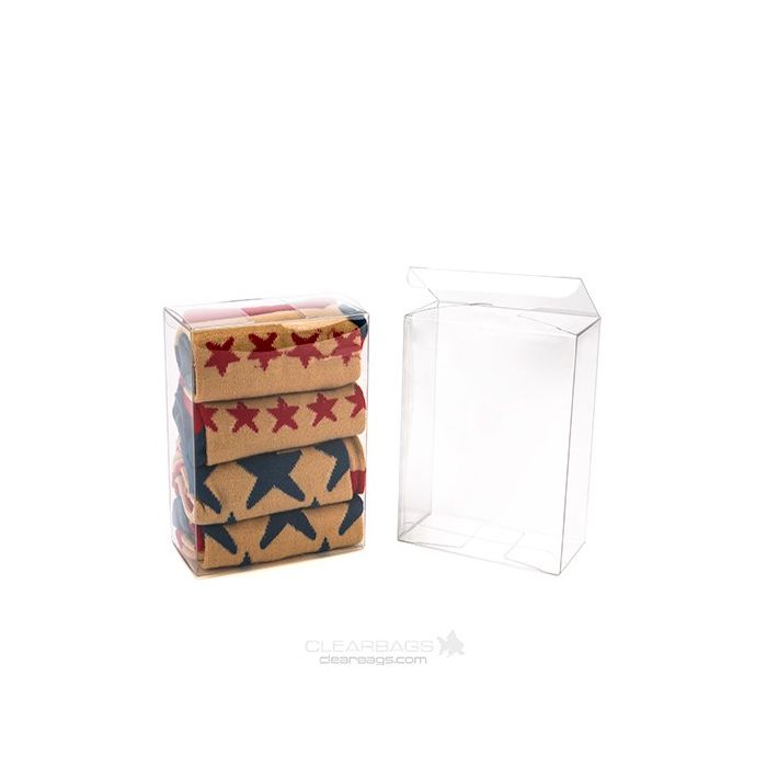 Plastic Gift Boxes 9.5x5.1x13.2cm Crystal Clear (25 pieces) [FPB320]