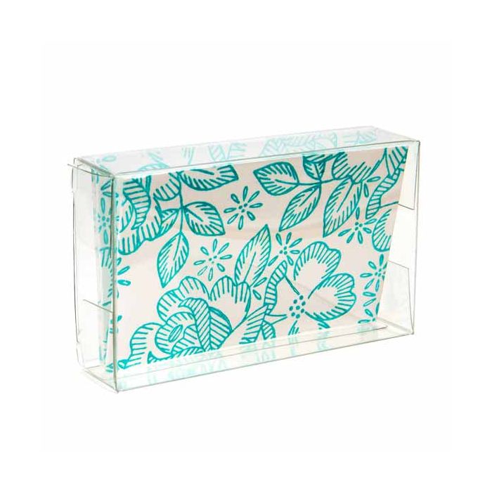 Plastic Gift Boxes 5.4x2.1x9.2cm Crystal Clear (25 pieces) [FPB36]