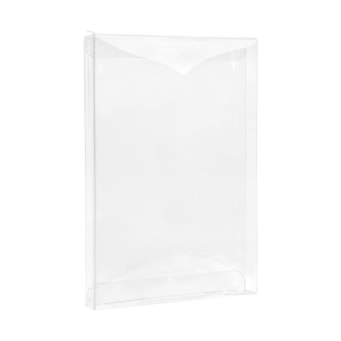 Plastic Gift Boxes 10.8x1.6x15.6cm Crystal Clear (25 pieces) [FPB61]