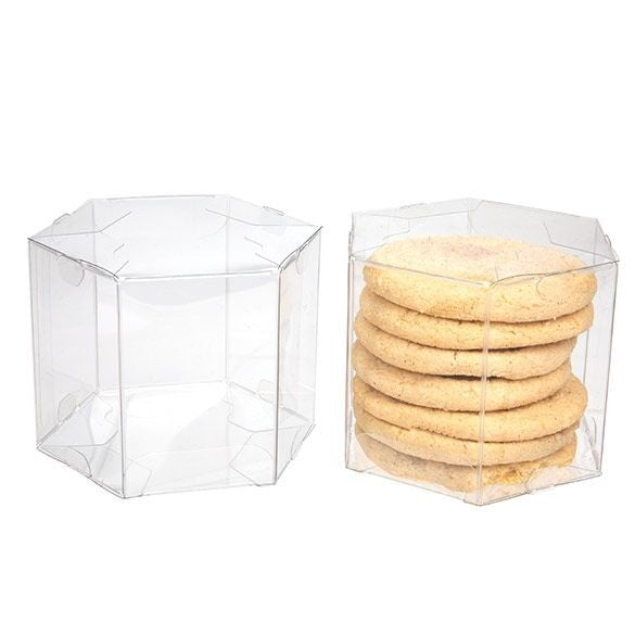 Hexagon Box 8.9x8.9x7.6cm (25 Pieces) [FS352]