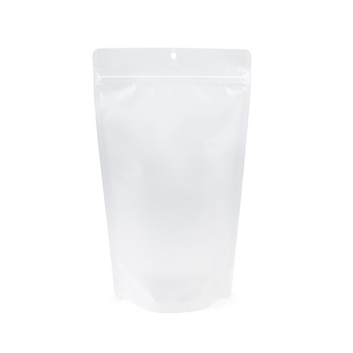 Stand Up Pouch Frosted w/ RETAIN™ 17.1x8.9x28.6 cm (100 pieces) [ZBGERR4F]