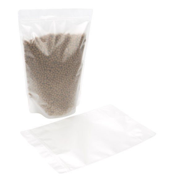 Stand Up Pouches Matt Frosted 22.9x12.1x34.3cm | 907 grams (100 pieces) [ZBGF6]