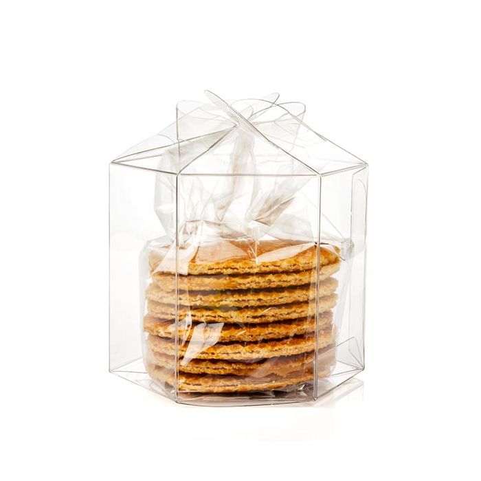 Plastic Gift Boxes Twist Top 9.5x9.5x8.9cm (25 pieces) [FS238]