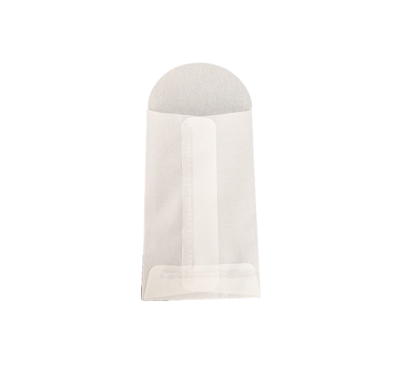 Semi-transparent envelopes 5x8.5 cm (100 pieces) [G7N]