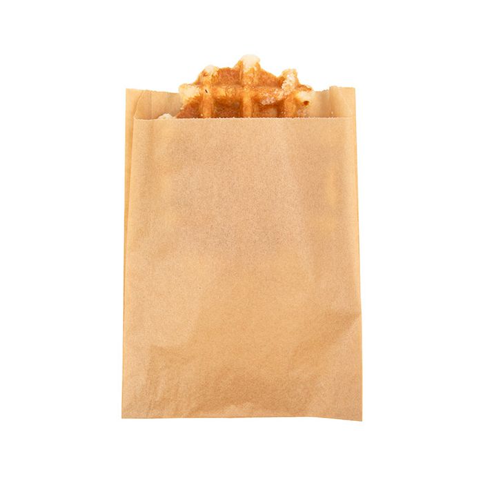 Greaseproof Bags Kraft 14x2,9x19,1cm