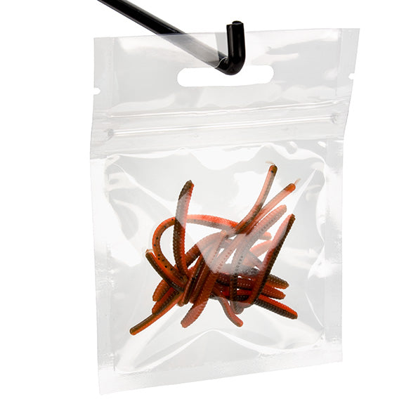 Grip Seal Bags with Euroslot 7.6x7.6cm laminated (100 pieces) [HZB33]