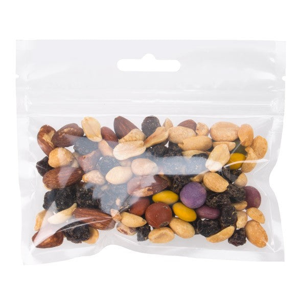 Grip Seal Bags with Euroslot 12.7x7.6cm laminated (100 pieces) [HZB53]