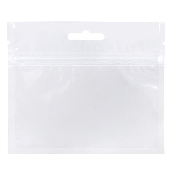 Grip Seal Bags with Euroslot 12.7x7.6cm laminated (100 pieces) [HZB53]