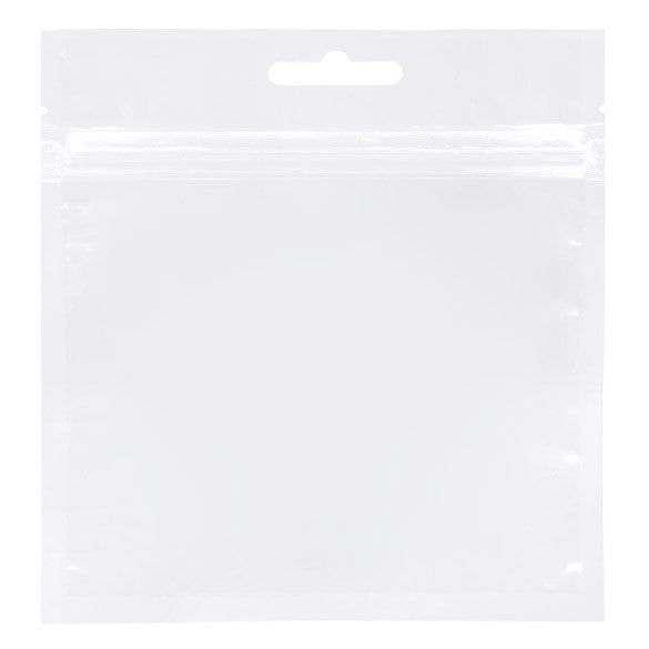 Grip Seal Bags with Euroslot 12.7x10.2cm laminated (100 pieces) [HZB54]