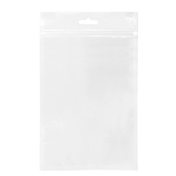 Grip Seal Bags with Euroslot 15.2x22.9cm laminated (100 pieces) [HZB69]