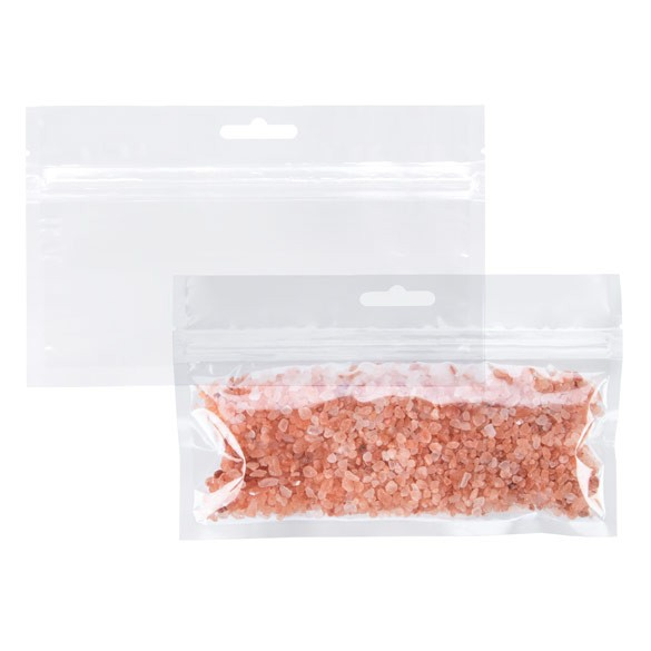 Grip Seal Bags with Euroslot 17.8x7.6cm laminated (100 pieces) [HZB73]