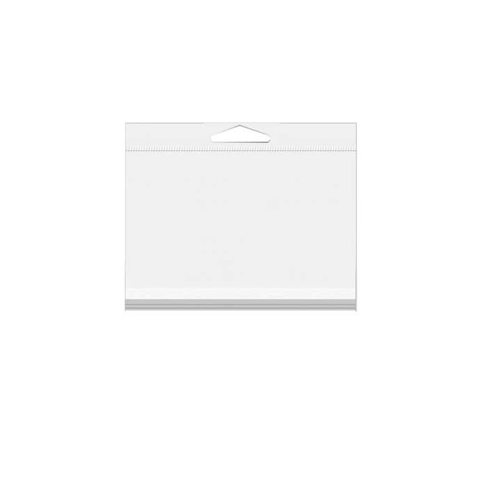 Headerbags 18.4x12.7cm Reclosable and Crystal Clear