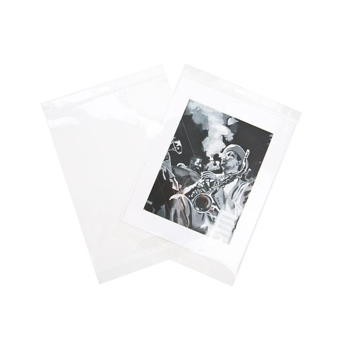 Headerbags 29.1x36.2cm Reclosable and Crystal Clear (100 pieces) [HB11]