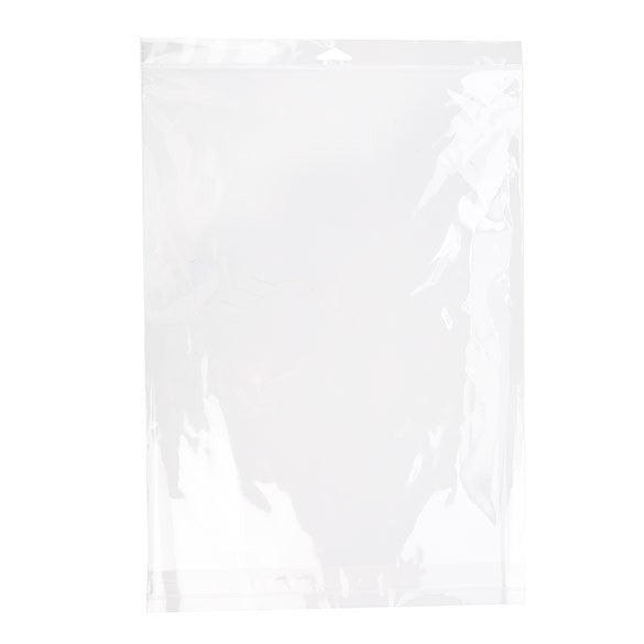 Headerbags 31.6x41.2cm Reclosable and Crystal Clear (100 pieces) [HB12]