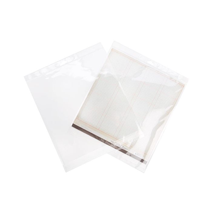 Headerbags 31.6x33cm Reclosable and Crystal Clear (100 pieces) [HB1213]