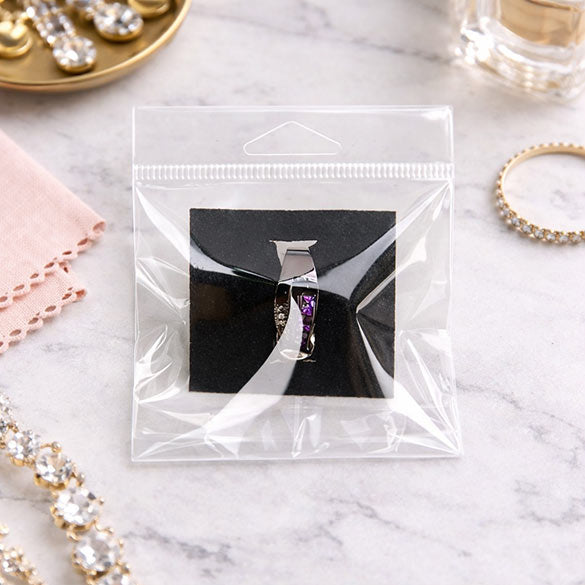 Headerbags 7x7cm Reclosable and Crystal Clear (100 pieces) [HB22]