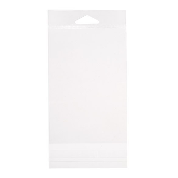 Headerbags 9.7x14.2cm Reclosable and Crystal Clear (100 pieces) [HB3X5XL]