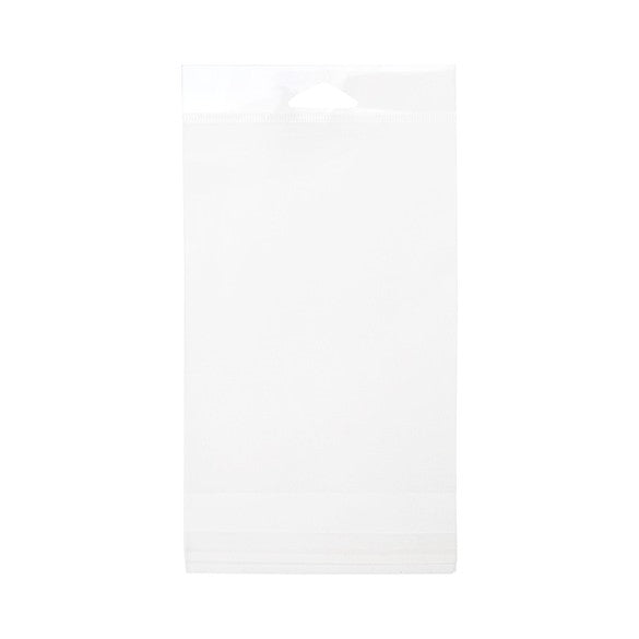 Headerbags 11.7x16.2cm Reclosable and Crystal Clear (100 pieces) [HB4X6XL]