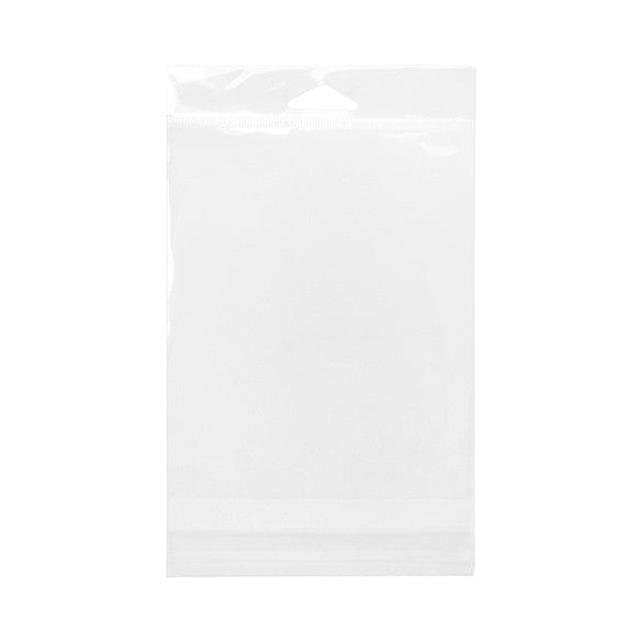 Headerbags 12.7x15.2cm Reclosable and Crystal Clear (100 pieces) [HB5B2]