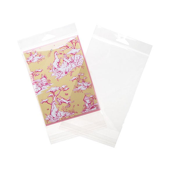 Headerbags 12.5x17.3cm Reclosable and Crystal Clear (100 pieces) [HB65]