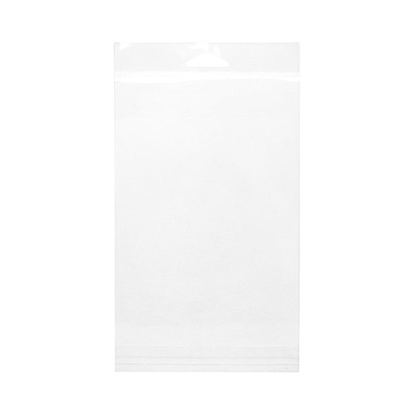 Headerbags 12.5x17.3cm Reclosable and Crystal Clear (100 pieces) [HB65]