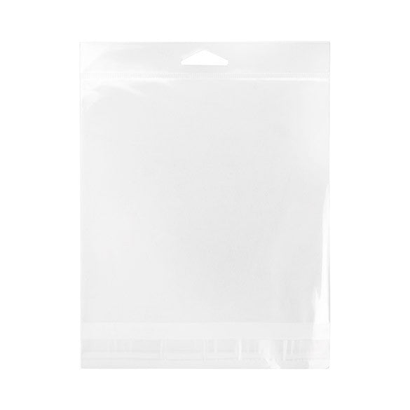Headerbags 16.4x15.9cm Reclosable and Crystal Clear (100 pieces) [HB6X6]
