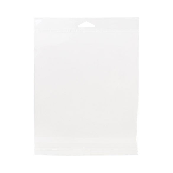 Headerbags 17.8x17.8cm Reclosable and Crystal Clear (100 pieces) [HB7X7E]