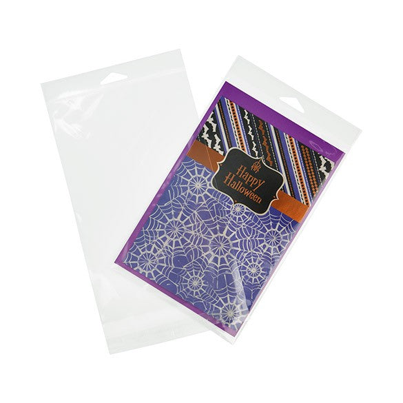 Headerbags 15.1x23.5cm Reclosable and Crystal Clear (100 pieces) [HB95]