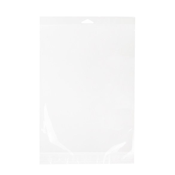 Headerbags 23.5x31.1cm Reclosable and Crystal Clear (100 pieces) [HB9SM]