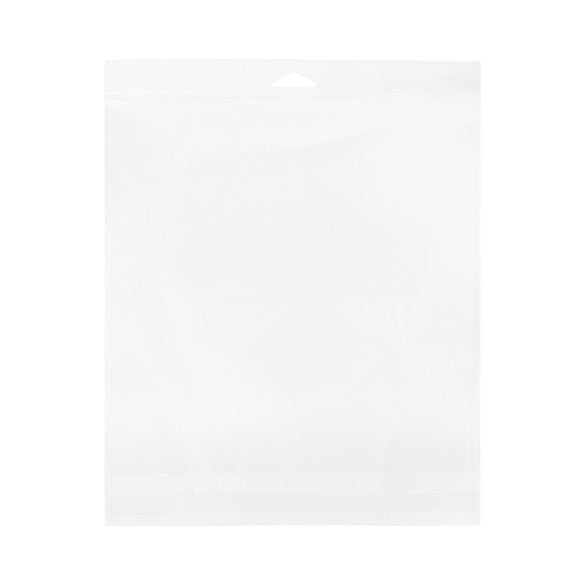 Headerbags 22.9x22.9cm Reclosable and Crystal Clear (100 pieces) [HB9X9E]
