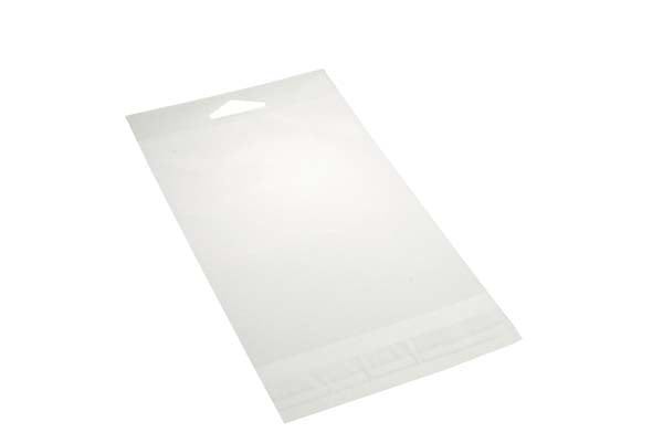 Headerbags 9.4x10.6cm Reclosable and Crystal Clear (100 pieces) [HB3X4]
