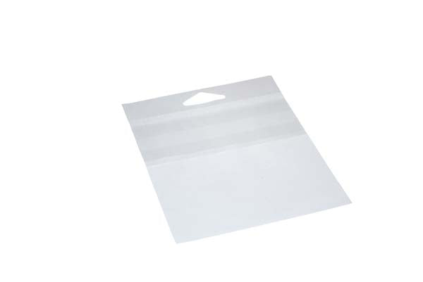 Headerbags 10.8x10.8cm for Top loading of contents (100 pieces) [HBT44]