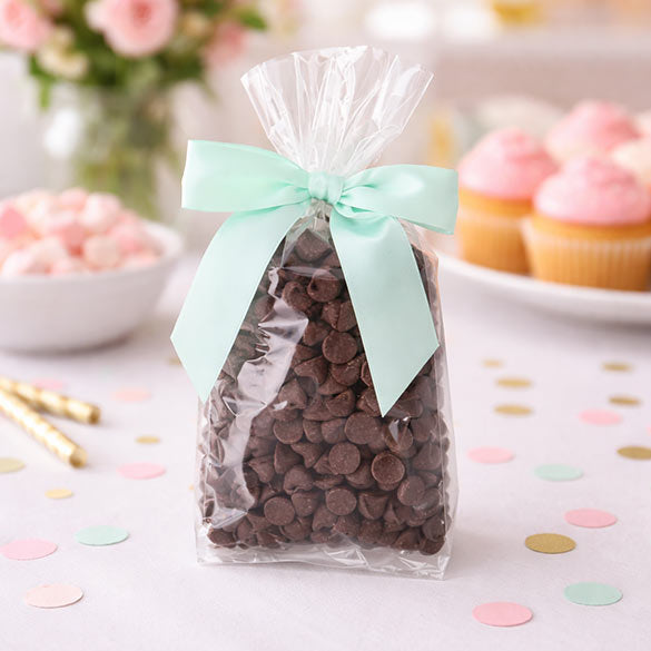 Plastic Bags 7.6x3.1x21cm with side gusset Heavy Duty (100 pieces) [HDGB9]