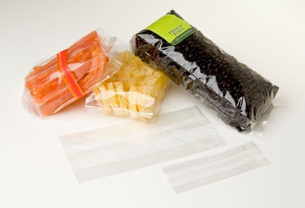 Plastic Bags 6.7x4.8x26cm with side gusset Heavy Duty (100 pieces) [HDGB8]