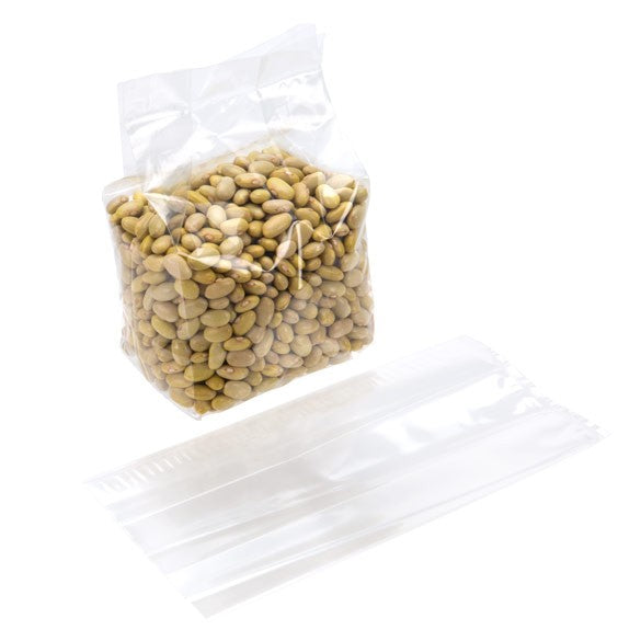 Plastic Bags 10.2x5.7x20.3cm laminated and with side gusset (100 pieces) [HDGB4]