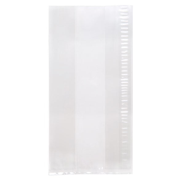 Plastic Bags 10.2x5.7x20.3cm laminated and with side gusset (100 pieces) [HDGB4]
