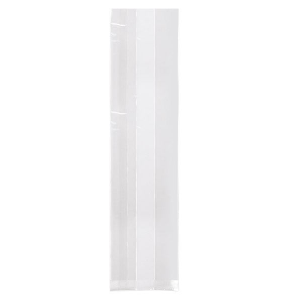 Plastic Bags 6.7x4.8x26cm with side gusset Heavy Duty (100 pieces) [HDGB8]