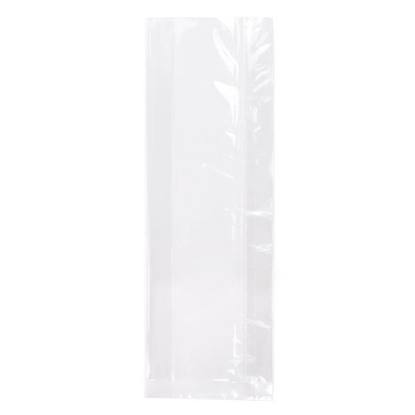 Plastic Bags 7.6x3.1x21cm with side gusset Heavy Duty (100 pieces) [HDGB9]