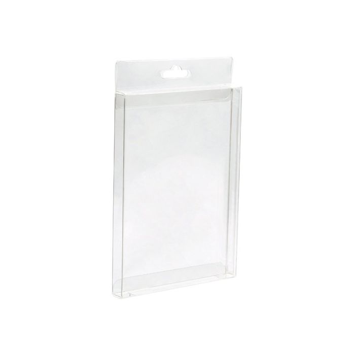 Plastic Gift Boxes 13.7x1.6x18.7cm with Hanger part (25 pieces) [HFB1]
