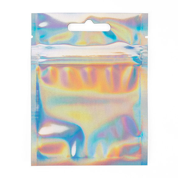 Grip Seal Bags Holographic 7,6x7,6cm (25 Pieces) [HZBB33H]
