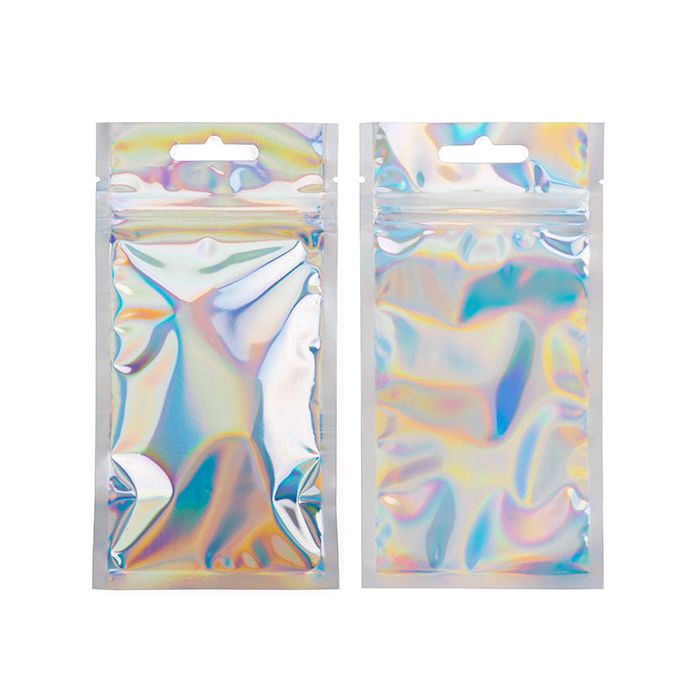 Grip Seal Bags Holographic 7,6x12,7cm (25 Pieces) [HZBB35H]